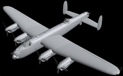 Lancaster Bomber Model by TomCB on DeviantArt