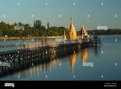 Water Temple Pagoda Meiktila central Burma Burma Myanmar Stock Photo - Alamy