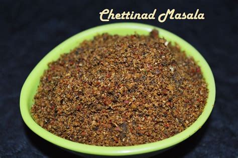 Chettinad Masala