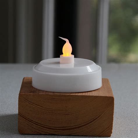 2 in 1 Large Tealight - Color Changing or Amber LED