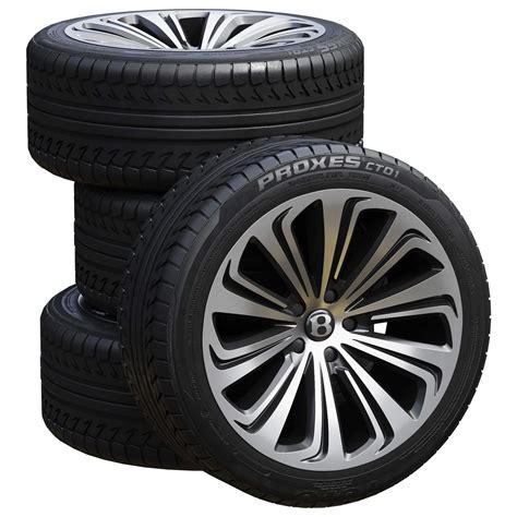 Bentley Tires - 3D Model by zifir3d