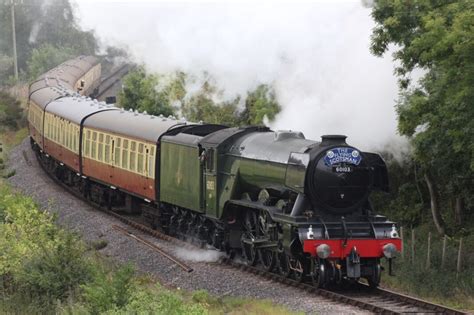 Famous steam train The Flying Scotsman to pass through Highbridge today