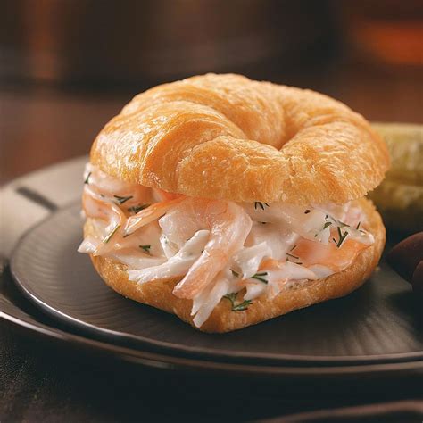 Lobster-Shrimp Salad Croissants Recipe: How to Make It