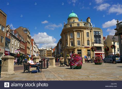 Northampton town centre view, Northamptonshire, UK Stock Photo, Royalty ...