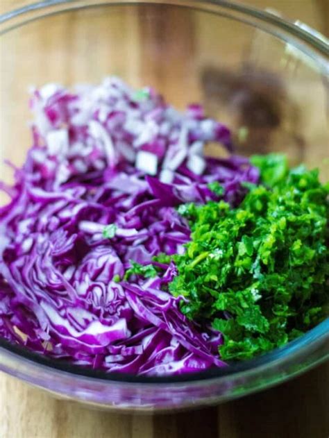 Tangy Red Cabbage Slaw Recipe – A Wicked Whisk