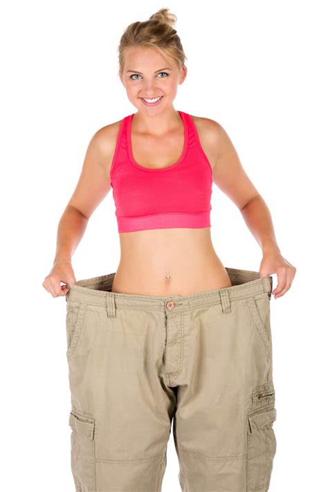 Woman In Pants After Diet Free Stock Photo - Public Domain Pictures