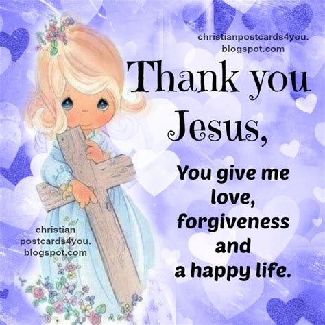 Thank you Jesus for your sacrifice of love Short Prayer | Christian ...