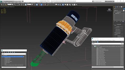 Dyson V15 Cordless Vacuum Cleaner with Combi Brush 3D Model $49 - .3ds ...