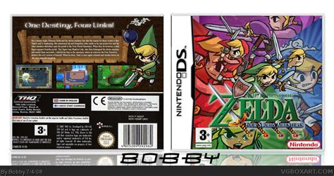 The Legend of Zelda: Four Swords Adventures Nintendo DS Box Art Cover ...