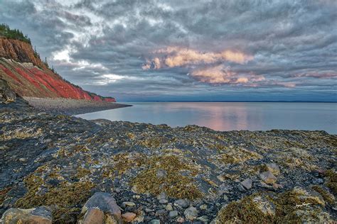 Bay of Fundy Sunset Photograph by Jurgen Lorenzen