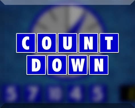 Countdown Game Show Software - Etsy