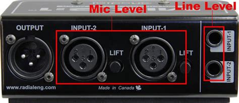 Differences Between Mic Level and Line Level | Radio.co