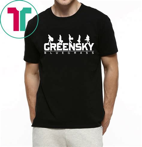 Greensky Bluegrass T-Shirt for Mens Womens Kids