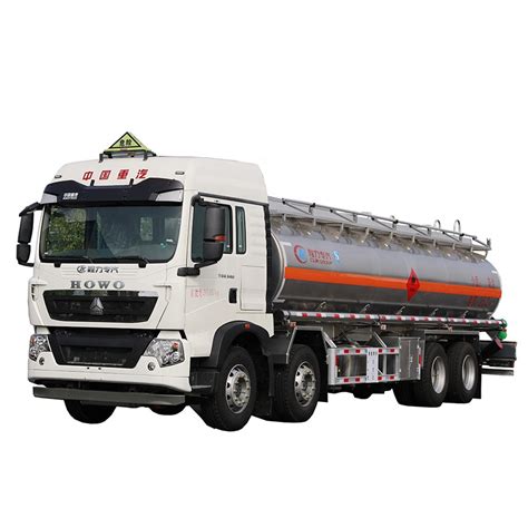 Sinotruk HOWO 30000liters Aluminum alloy fuel oil tank truck - fuel ...