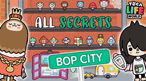 ALL Secrets CRUMPETS Phones in BOP CITY 💎 Toca Life World - YouTube