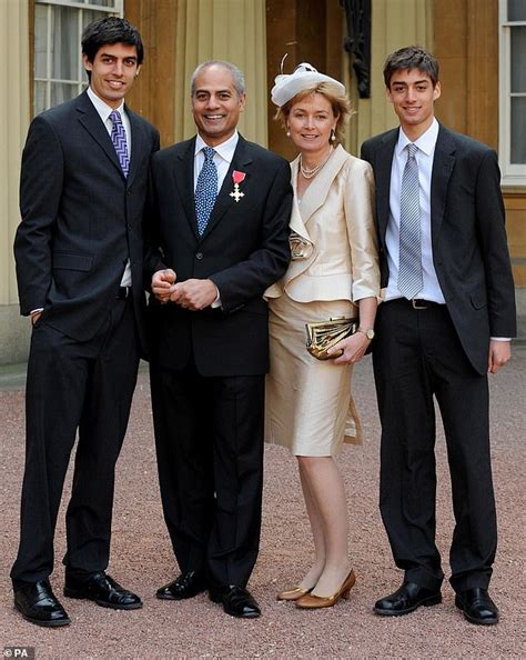 The 'amazing' family by George Alagiah's side: How wife Frances Robathan, his university ...