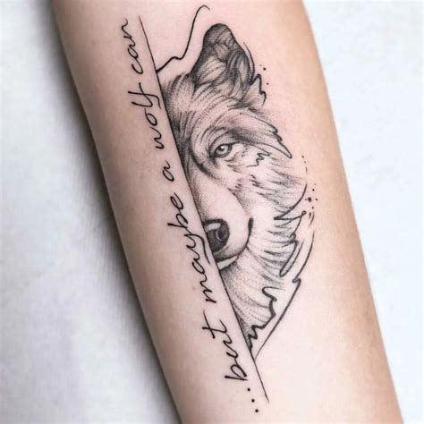 100+ Small Wolf Tattoos For 2024! | Small wolf tattoo, Wolf tattoos for women, Wolf tattoos