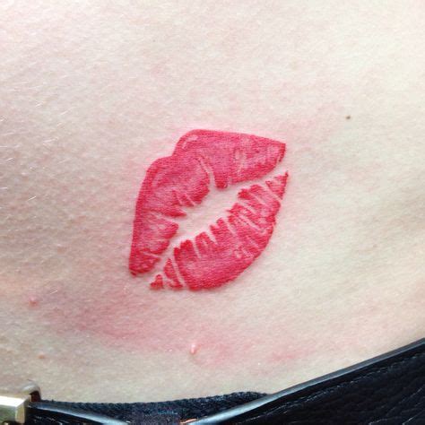 Lips lipstick tattoo | Kiss lip tattoos, Lip print tattoos, Lipstick tattoos