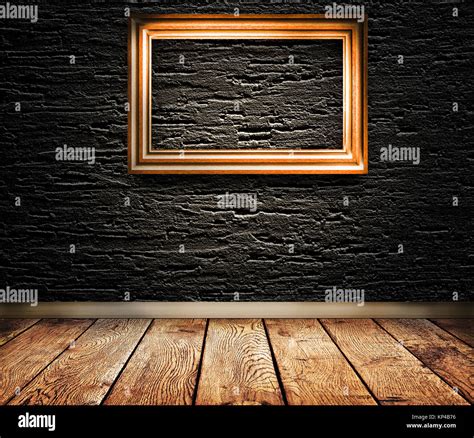 Wooden Picture Frame Background