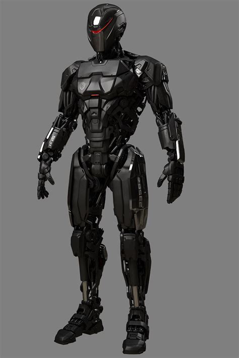 Robocop concept art | Robot suit, Futuristic armour, Robocop