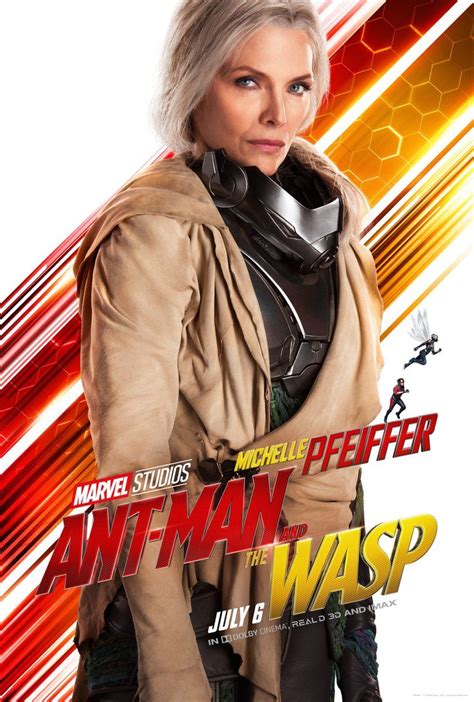 Ant-Man and the Wasp Posters Reveal Michelle Pfeiffer's Janet van Dyne ...