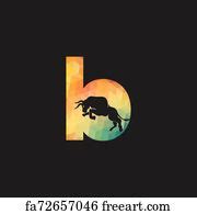 Free art print of Letter B logo, Bull logo,head bull logo, monogram Logo Design Template Element ...