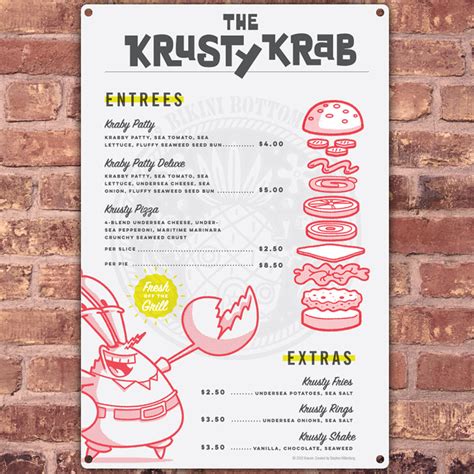 The Krusty Krab Sign