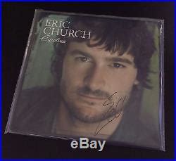 ERIC CHURCH Signed Autographed FIRST Pressing Carolina Album Vinyl Record LP | Signed Vinyl Album