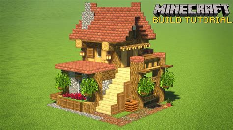 Minecraft: How to build a SMALL SURVIVAL HOUSE! (EASY HOUSE TUTORIAL) - YouTube