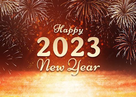 Happy New Year Holiday Fireworks Explosion Celebration Background, New Year, Fireworks ...