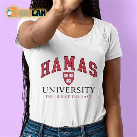 Dave Portnoy mocks Harvard with parody Hamas University Shirt logo in ...