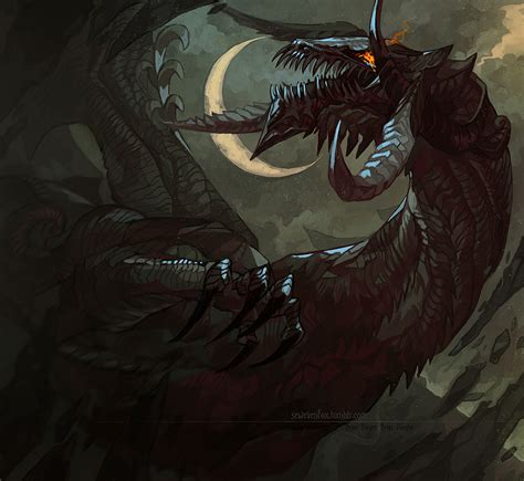 .:ff14:. Nidhogg by not-unicorn on DeviantArt