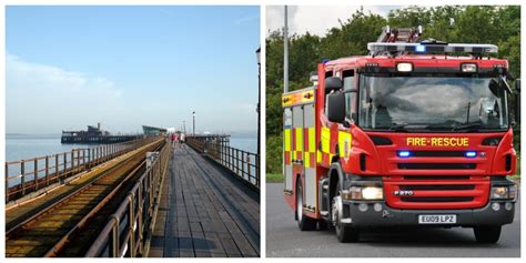 Member Of The Public Extinguishes Fire On Southend Pier By URINATING On ...