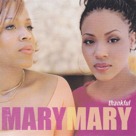 Thankful Album Cover by Mary Mary