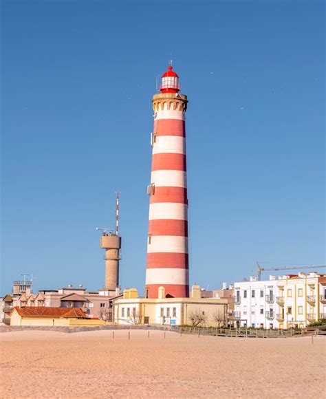 Premium Photo | Barra lighthouse of aveiro