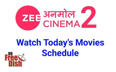 Zee Anmol Cinema 2 Schedule Today