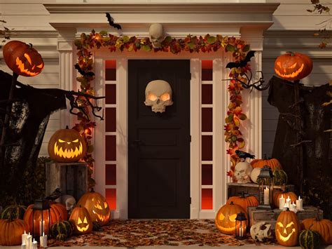 Celebrate the season with these Halloween house decorations