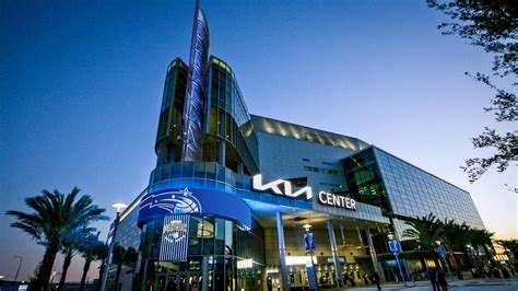 Orlando Magic Home Arena Renamed Kia Center