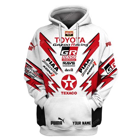 [special edition] Custom toyota gazoo racing team motorsport full printing shirt