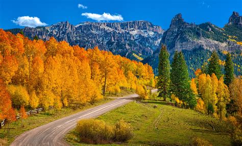 Photographs of San Juan Mountain Fall Landscapes