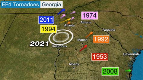 Newnan Tornado Was Only 10th Rare EF4 Twister in Seven Decades for Georgia | Weather.com