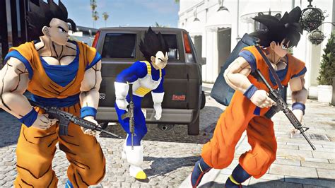 GOKU ASALTA LA JOYERIA DE MONDONGO | DRAGON BALL GTA V - eldanber - YouTube