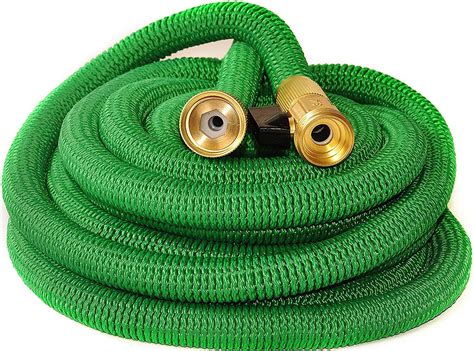 Buy Expandable Hose Green 25 FT Heavy Duty Garden Water Hose - Triple ...