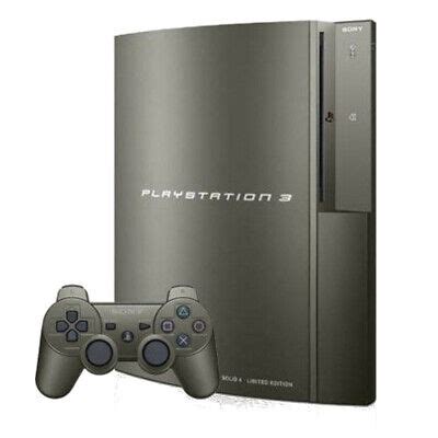 Sony PlayStation 3 PS3 - 40GB - Metal Gear Solid Edition - Gaming ...