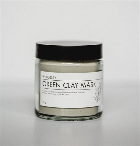 Green Clay Mask – Woodsy Botanics