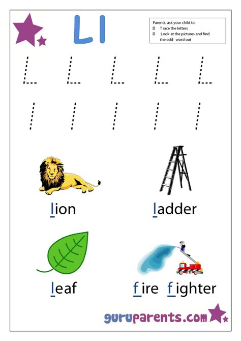 26+ Letter L Worksheet Preschool