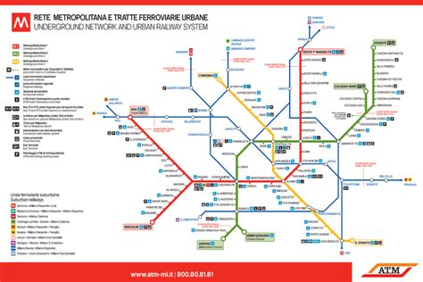 Milan Metro - Milan metro lines, schedules and prices.