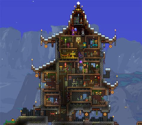 Before I start a new world for 1.3, a tribute to my old npc house ...