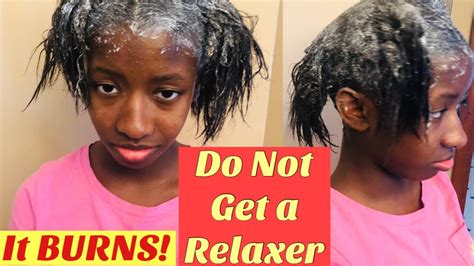 How To Do Relaxer Natural Hair| Home Relaxer|Relaxer Hair Routine| Relaxer Application - YouTube