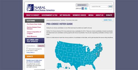 NARAL Pro-Choice (Pro-Abortion, Pro-Death) America releases comprehensive voter’s guide. | Doug ...